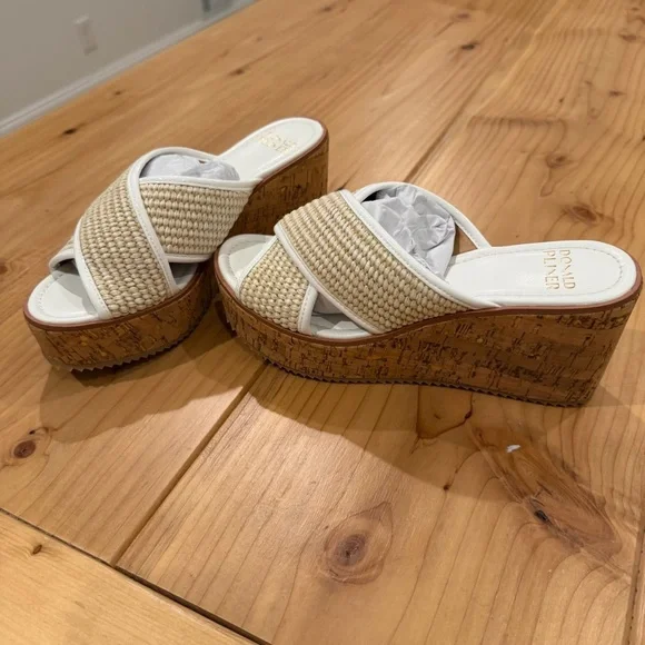 Donald J. Pliner Women's Wicker Wedges - Picture 4 of 7